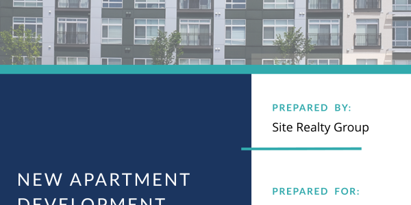 Site Apartment Feasibility Study for new construction report cover